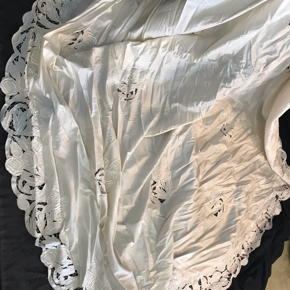 Vintage St. Pucchi Ivory Lace Wedding Dress Gown Rare 0-4 - Picture 4 of 8